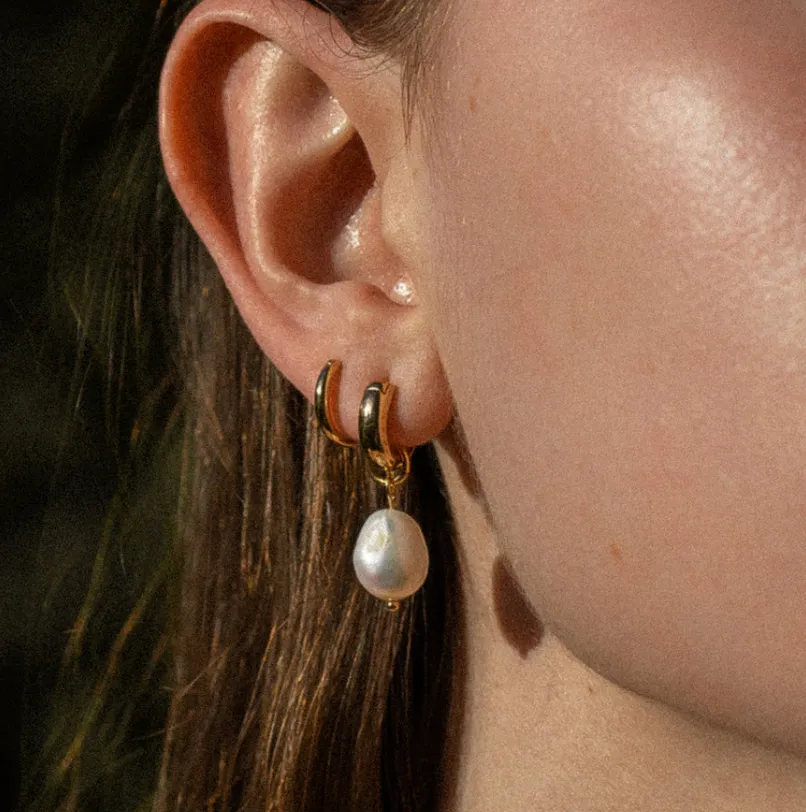 Colette Petite Pearl Earrings