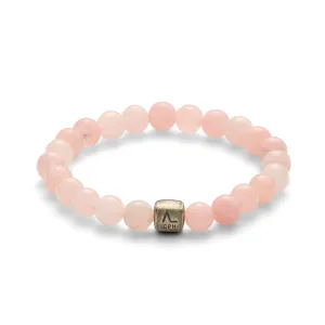 ColorUp (8mm) Silver Bracelet w. Quartz