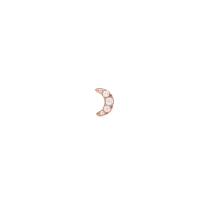 Crystal Moon Stud Rose Gold Daniel Wellington