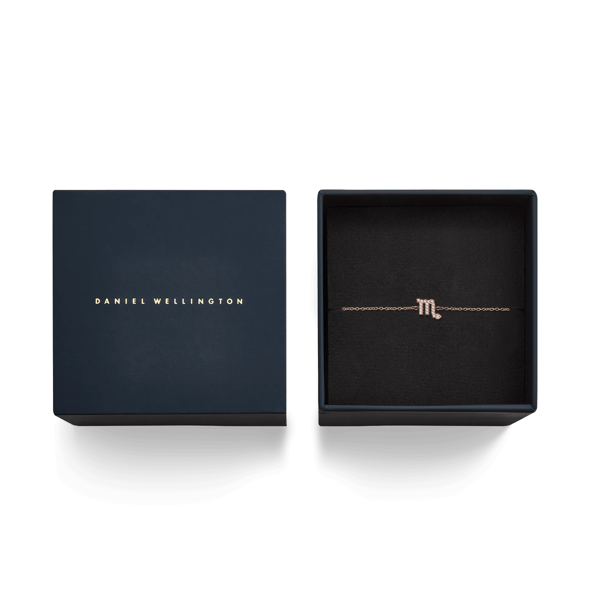 Crystal Zodiac Chain Bracelet Rose Gold Daniel Wellington