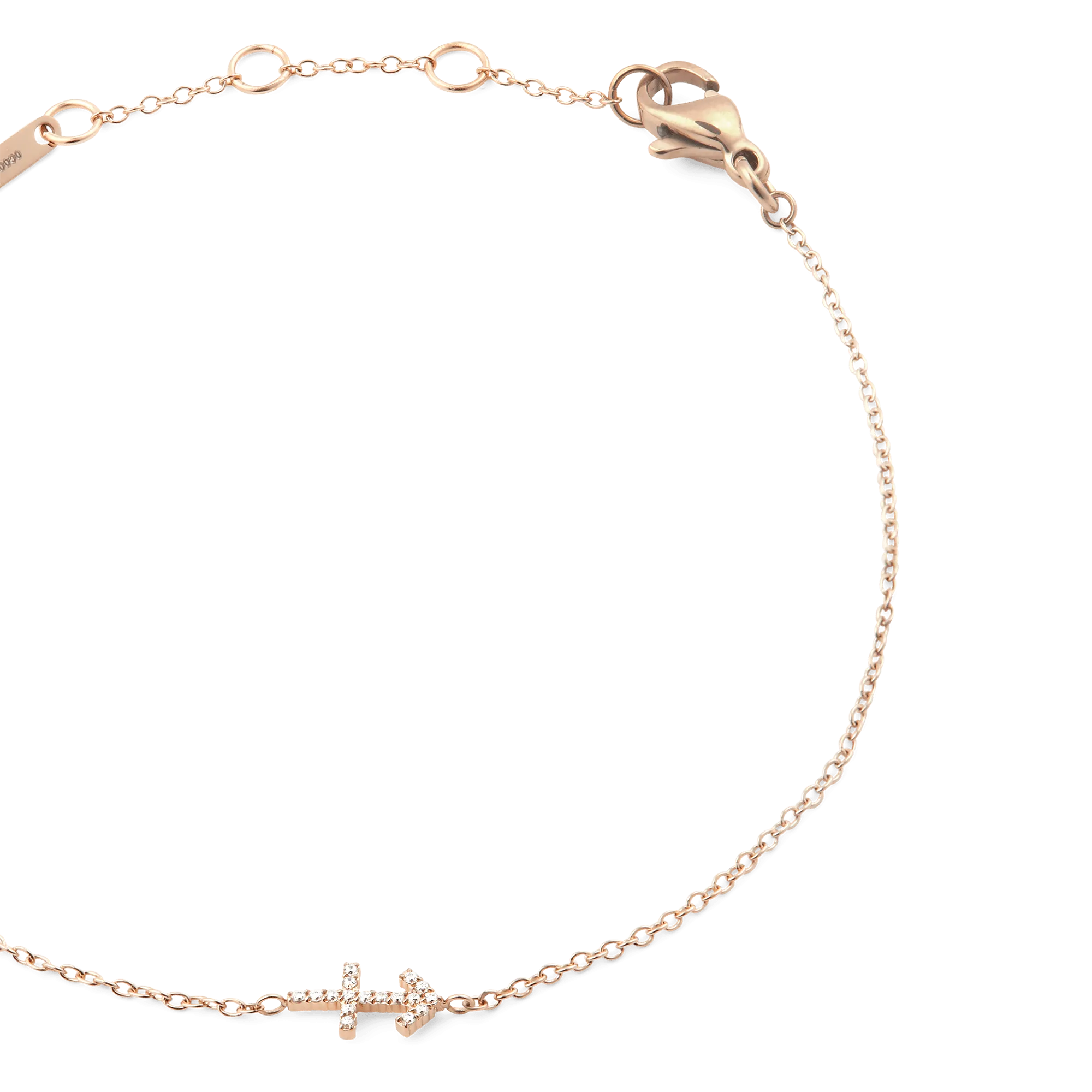 Crystal Zodiac Chain Bracelet Rose Gold Daniel Wellington