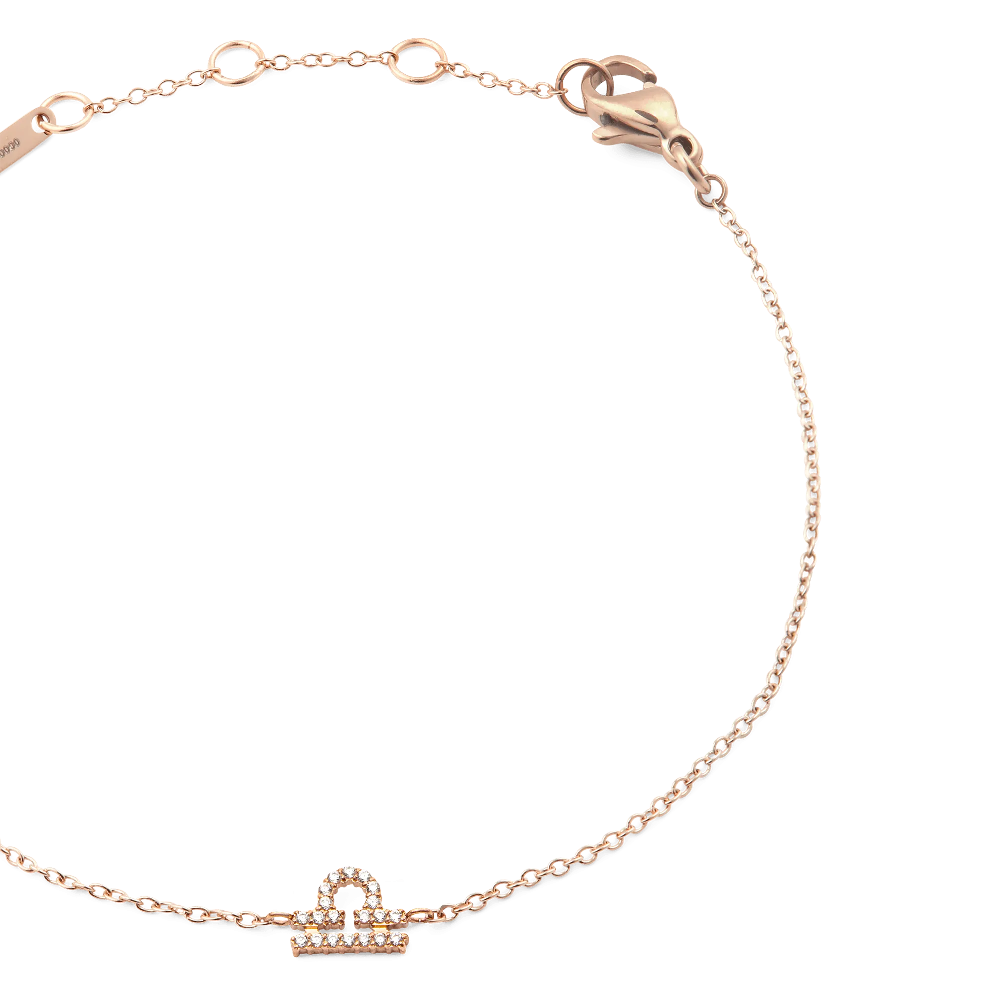 Crystal Zodiac Chain Bracelet Rose Gold Daniel Wellington