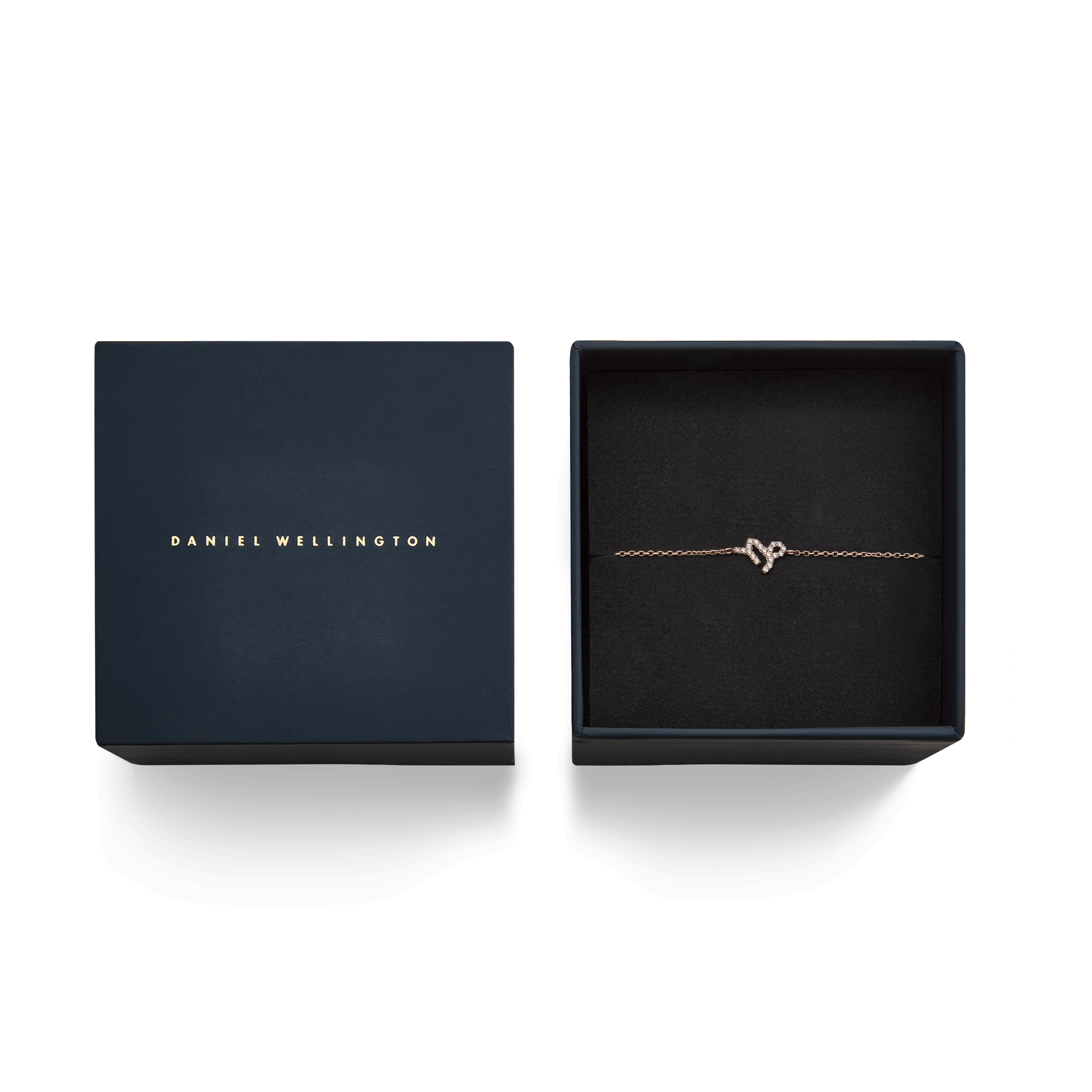 Crystal Zodiac Chain Bracelet Rose Gold Daniel Wellington