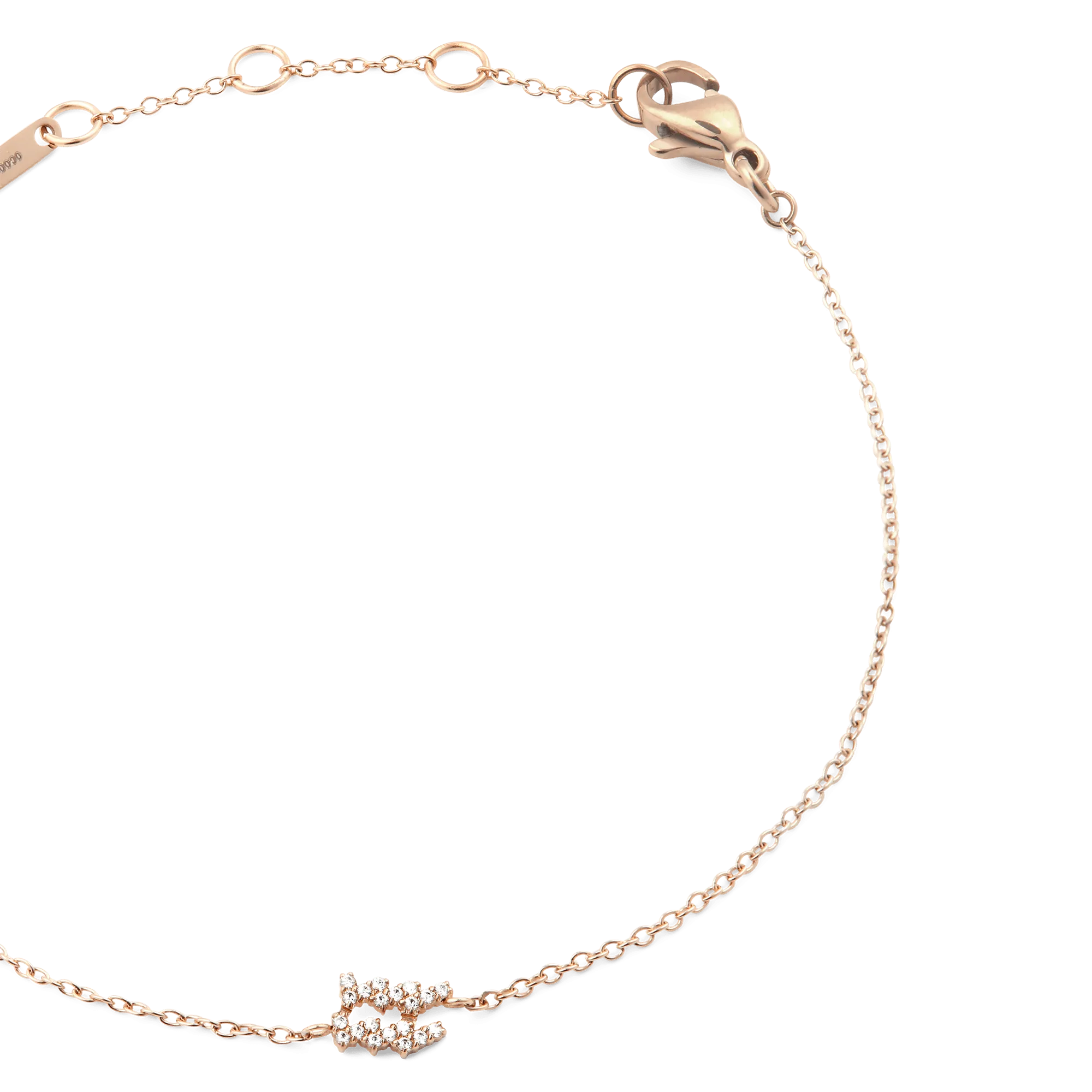 Crystal Zodiac Chain Bracelet Rose Gold Daniel Wellington