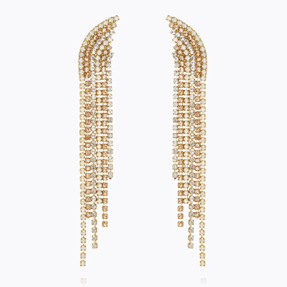 Diana Earrings / Golden Combo Caroline Svedbom