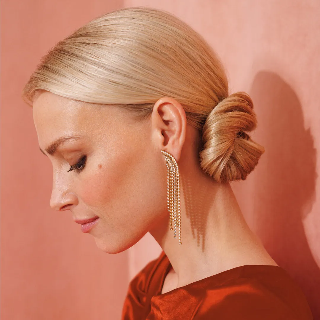 Diana Earrings / Golden Combo Caroline Svedbom