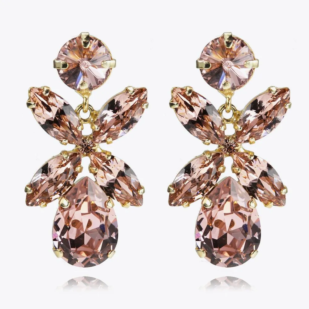 Dione Earrings / Vintage Rose Caroline Svedbom