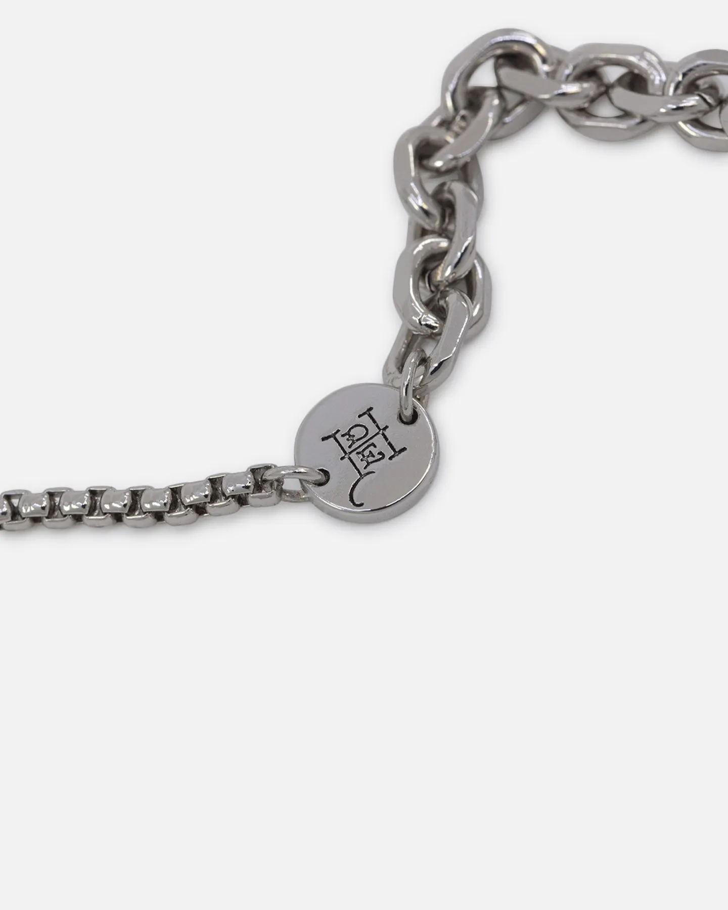 Ed Hardy Dragon Choker Chain Necklace Silver