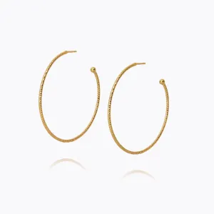 Evita Loop Earrings Caroline Svedbom