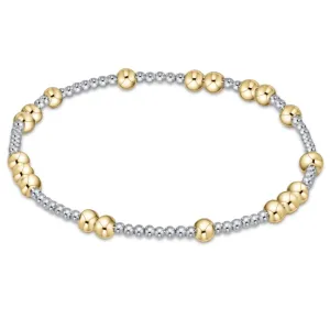 Extends Hope Unwritten 4mm Bead Bracelet Mixed Metal