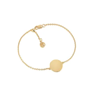 Follina Pianura Gold Plated Bracelet w. Sif Jakobs logo