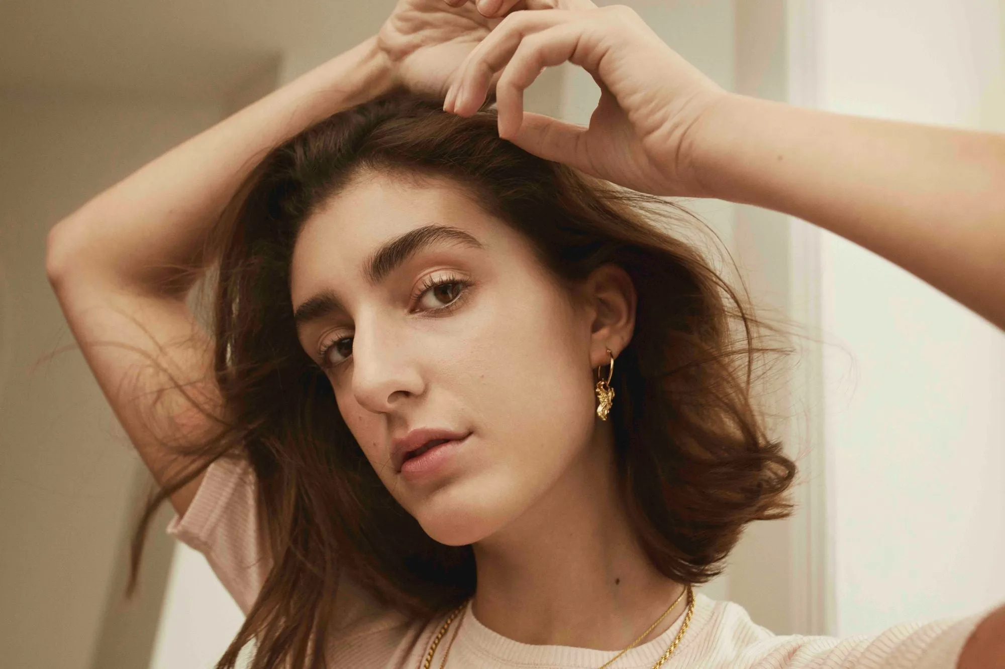 Fool's Gold Plated Earrings