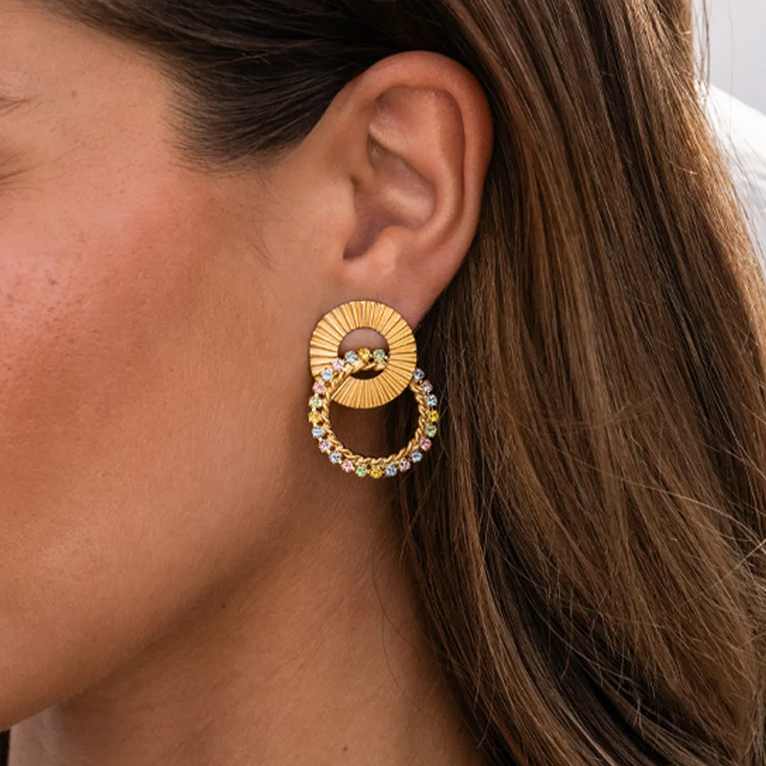 Gianna Earrings / Pastel Combo Caroline Svedbom