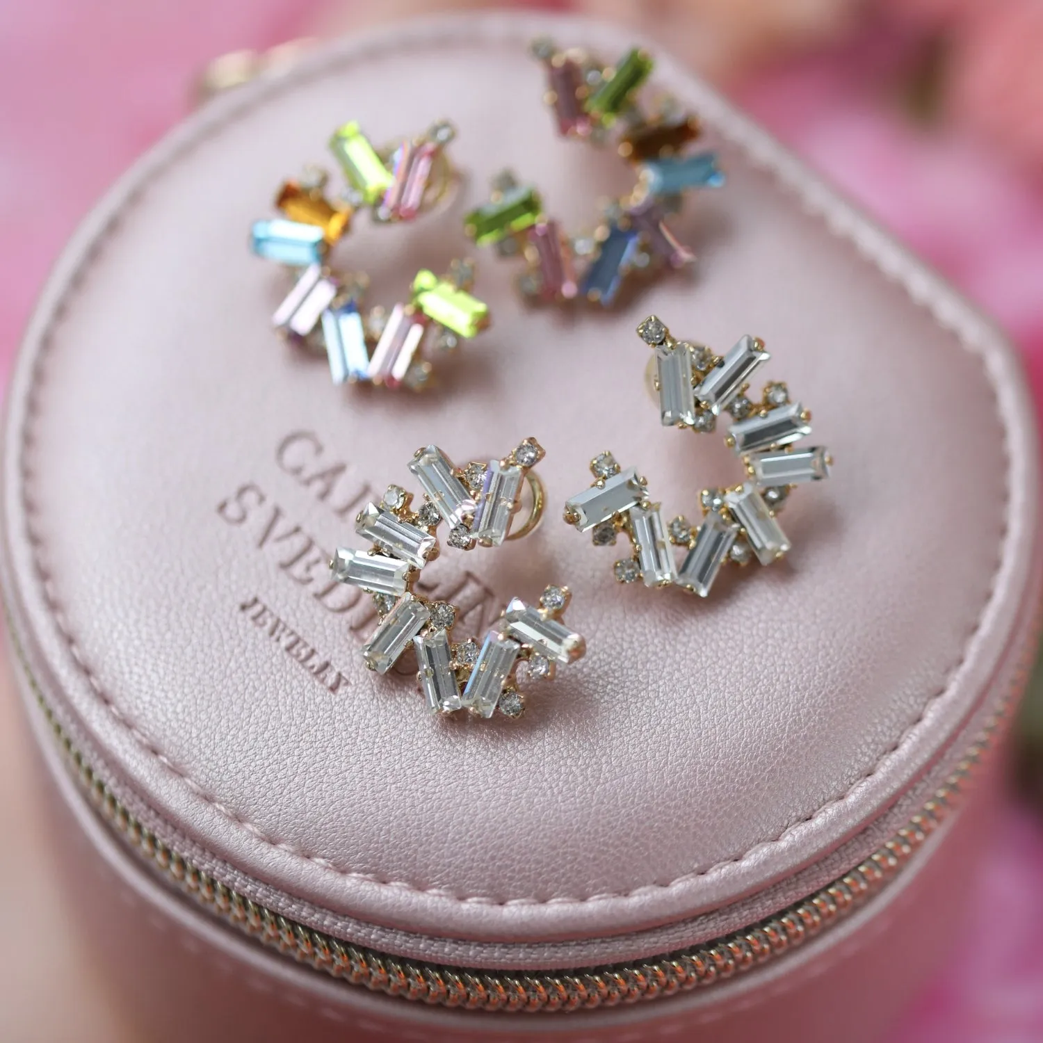 Gina Earrings / Crystal Caroline Svedbom