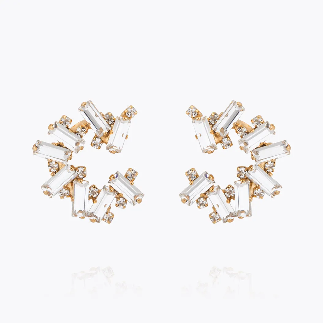 Gina Earrings / Crystal Caroline Svedbom