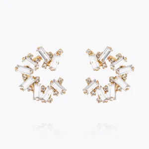 Gina Earrings / Crystal Caroline Svedbom