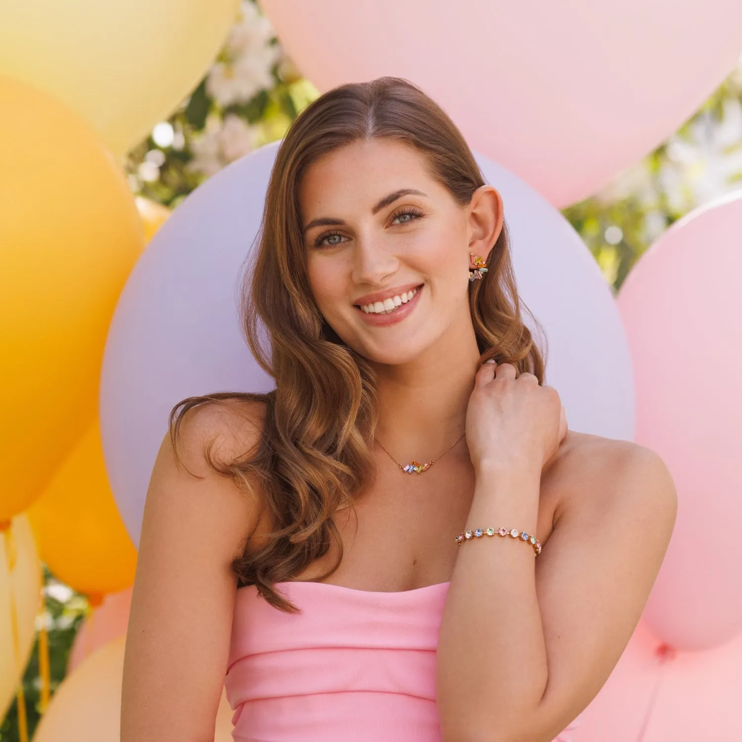 Gina Earrings / Pastel Combo Caroline Svedbom