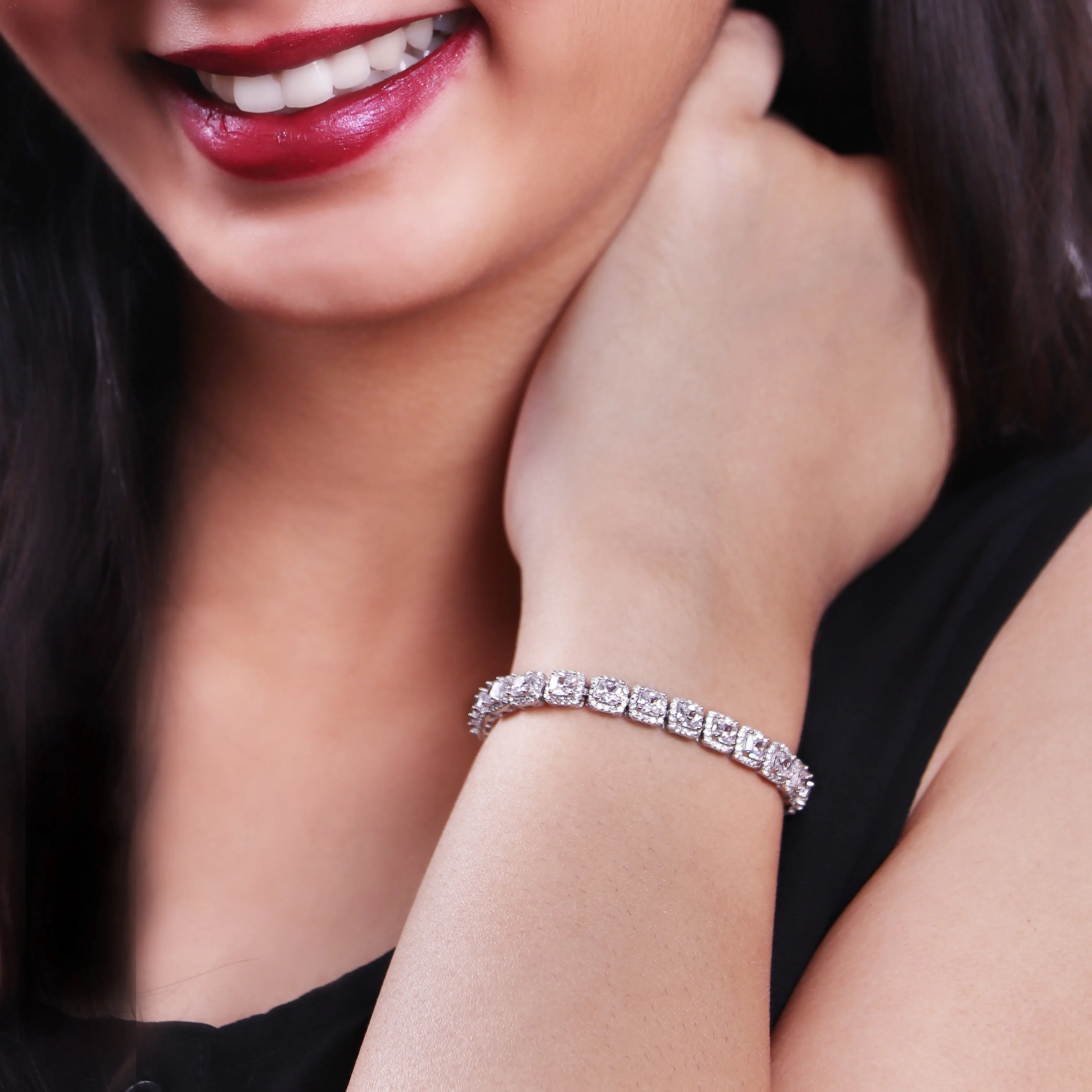 GIVA Classic Solitaire Bracelet Giva