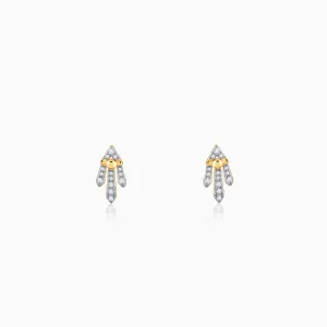 Gold Aspire Diamond Earrings Giva