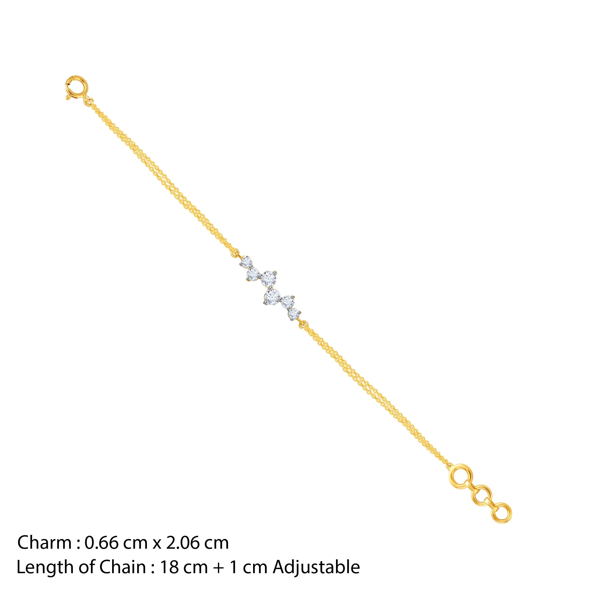Gold Cirra Diamond Bracelet Giva