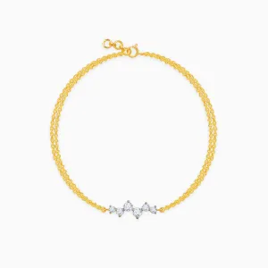 Gold Cirra Diamond Bracelet Giva