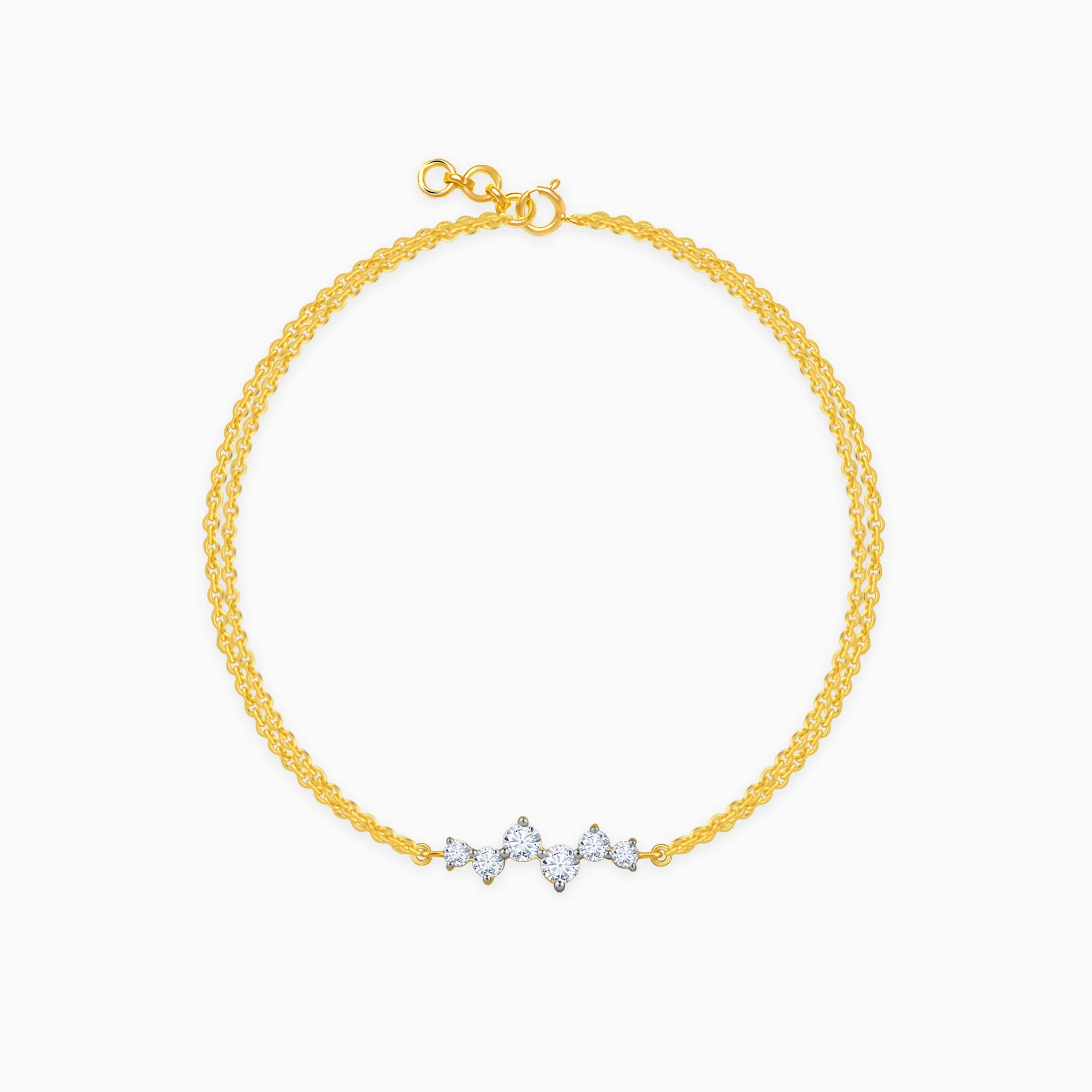 Gold Cirra Diamond Bracelet Giva