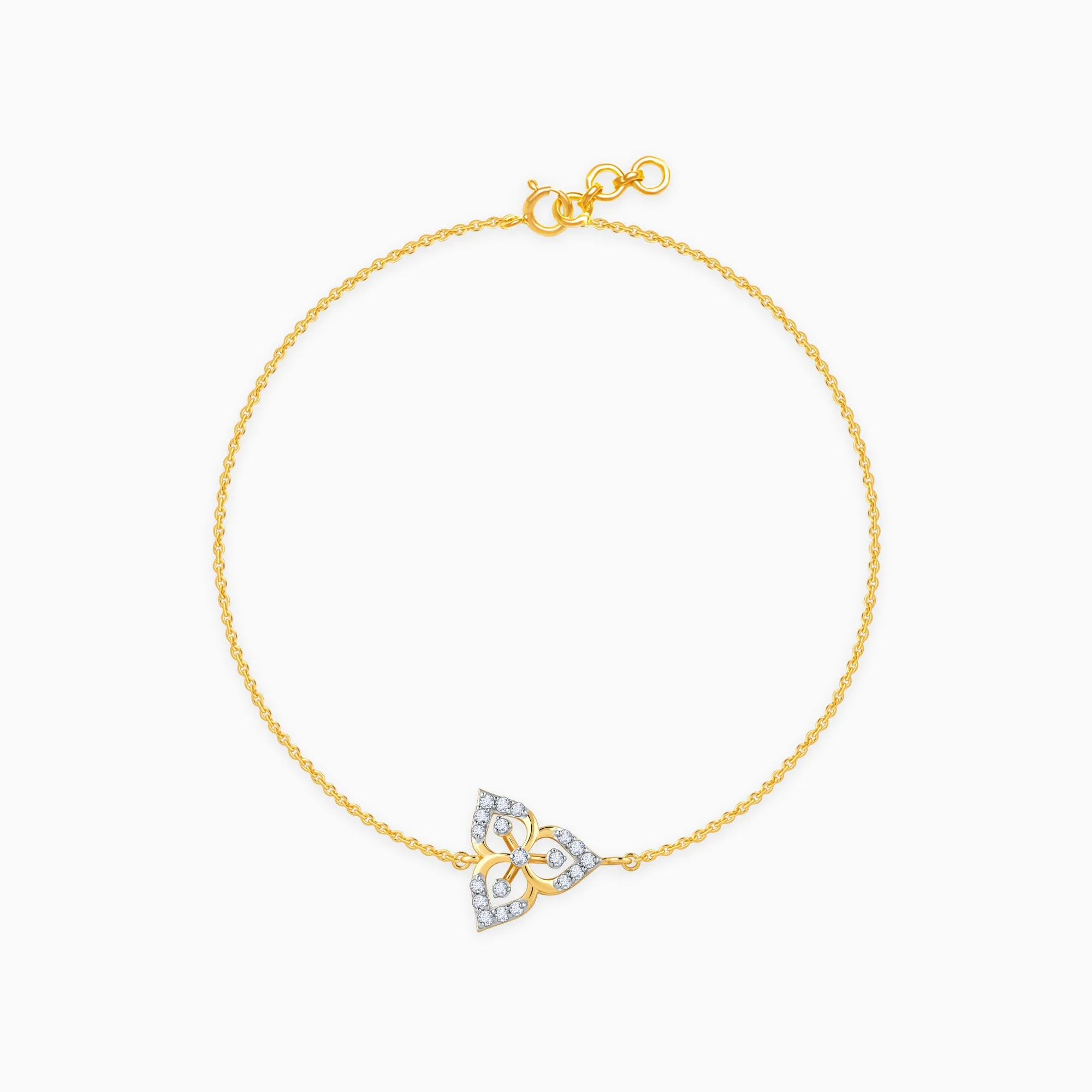 Gold Jasmine Diamond Bracelet Giva