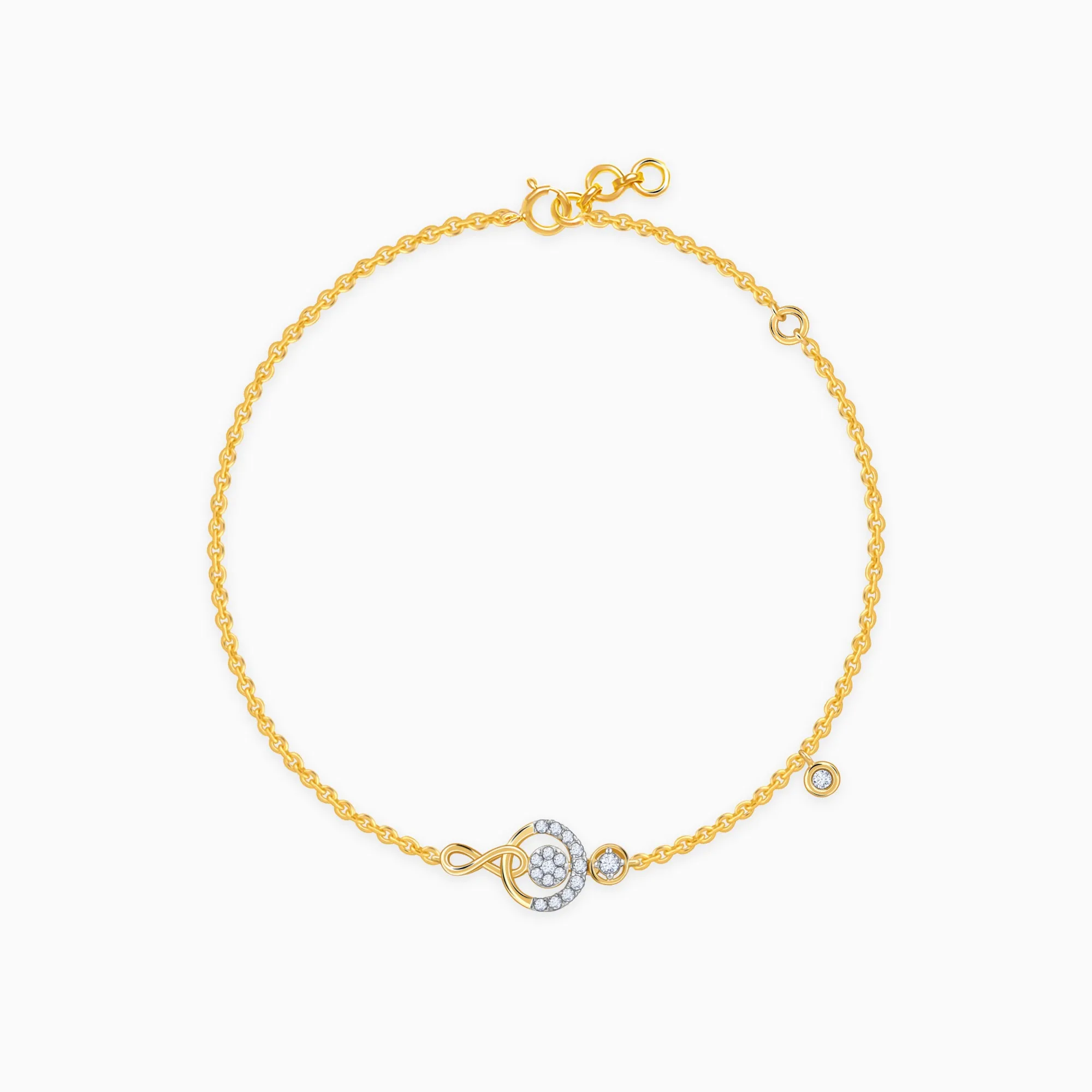Gold Melodic Serenade Diamond Bracelet Giva