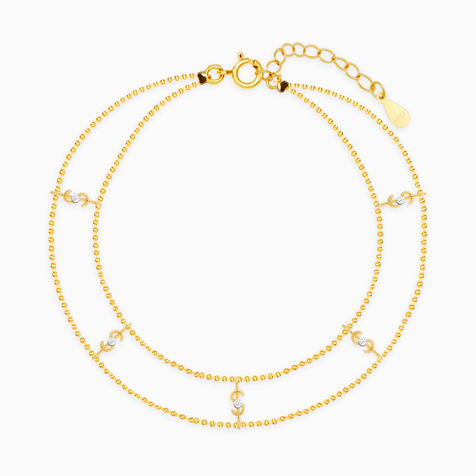 Golden Gutsy Statement Bracelet Giva