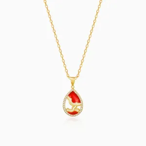 Golden Royal Heritage Pendant with Link Chain Giva
