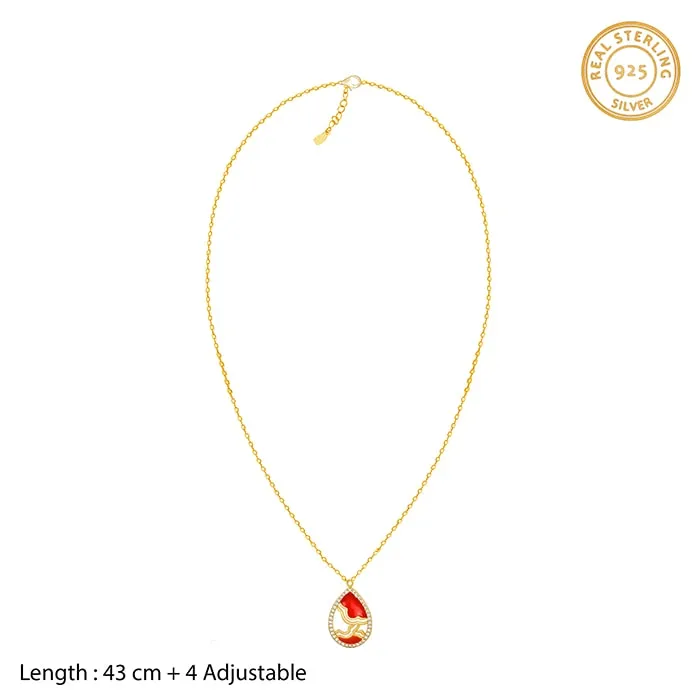 Golden Royal Heritage Pendant with Link Chain Giva