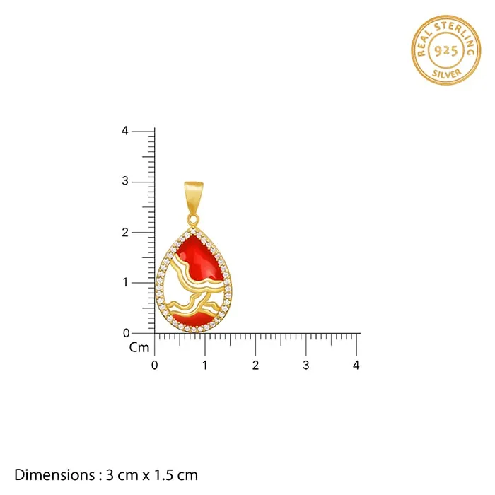 Golden Royal Heritage Pendant with Link Chain Giva