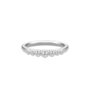Grace Clear Silver Ring w. Zirconia