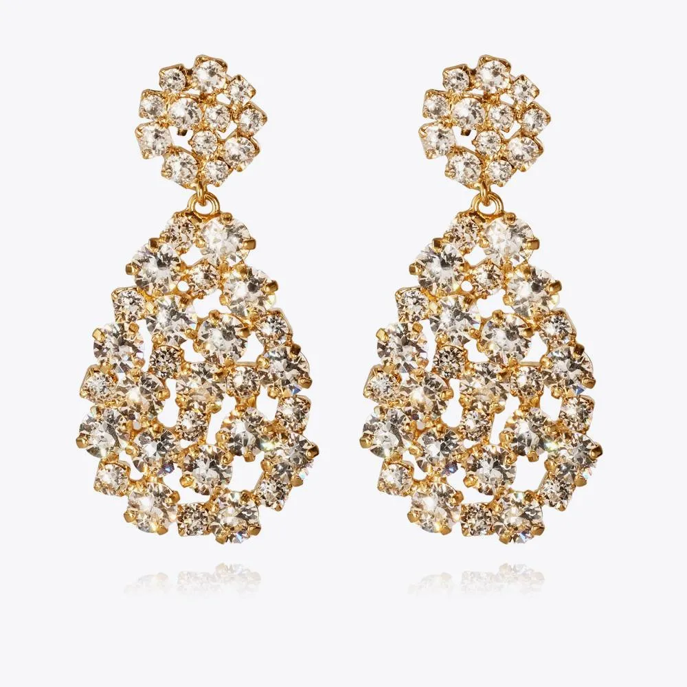 Hanna Earrings / Crystal Caroline Svedbom