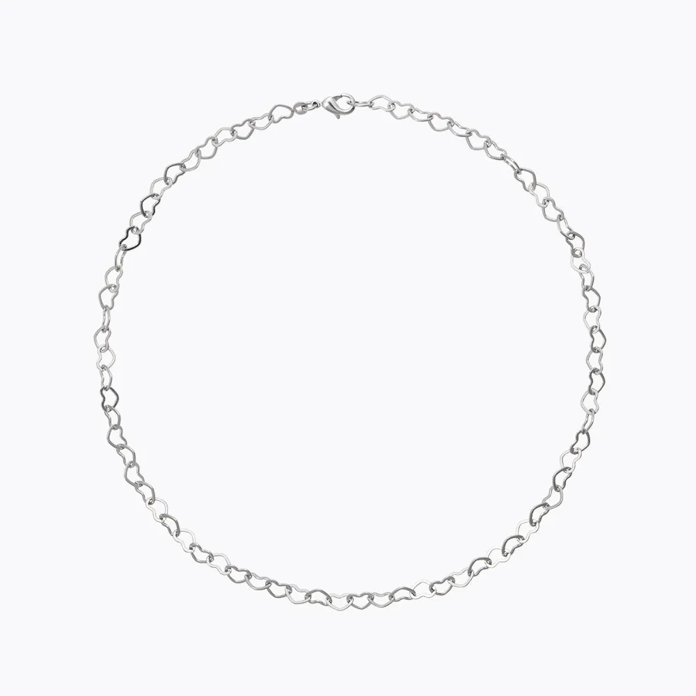 Heart Chain Necklace Caroline Svedbom