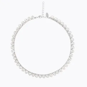 Heart Stud Choker / Crystal Caroline Svedbom