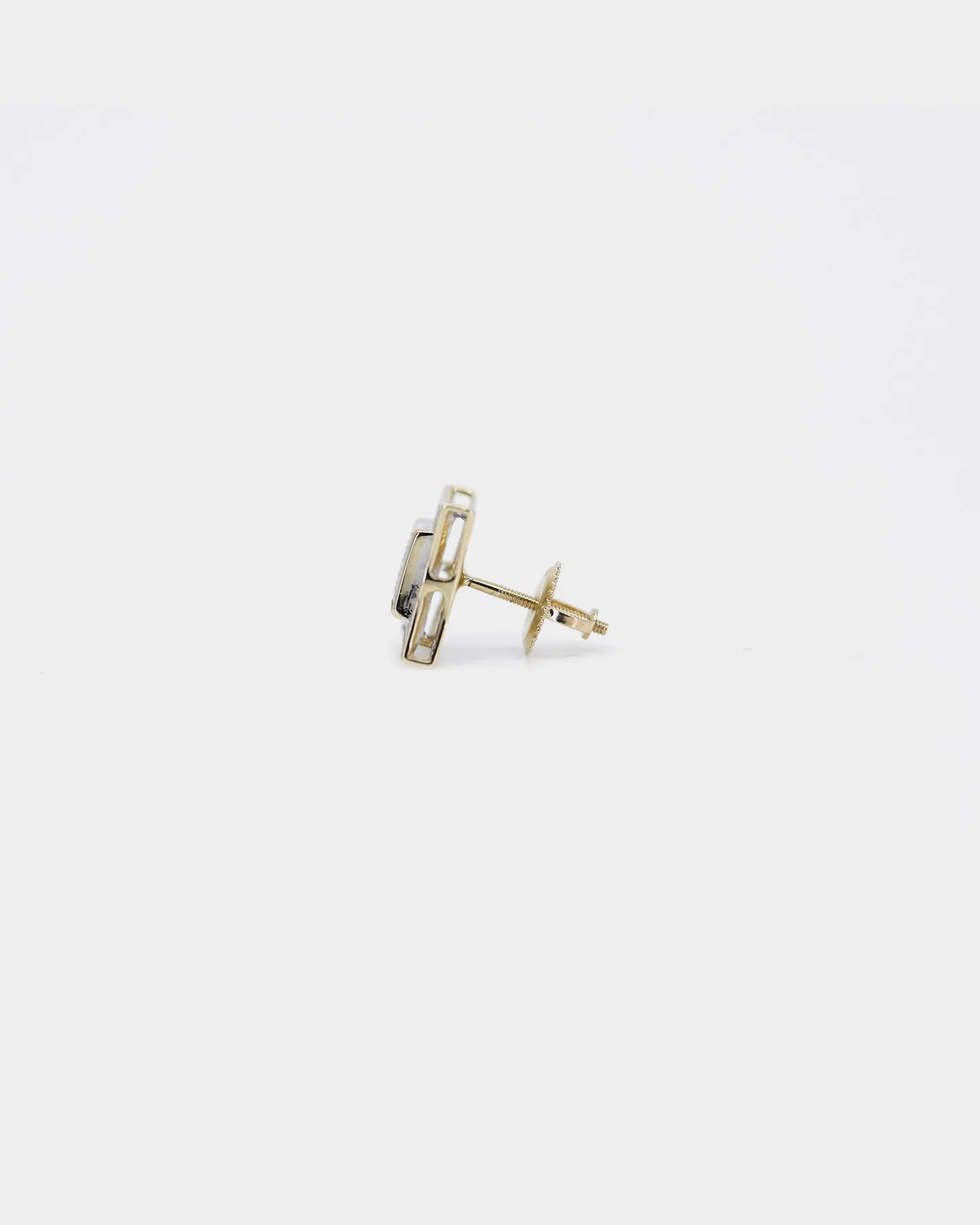 House Of Auric Diamond Kite Earrings 10K White Gold