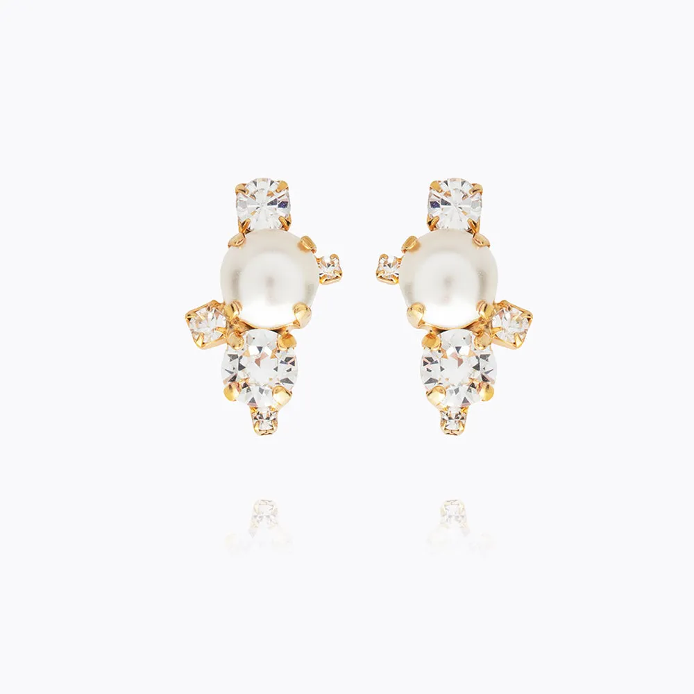 I Still Do Earring / Pearl   Crystal Caroline Svedbom