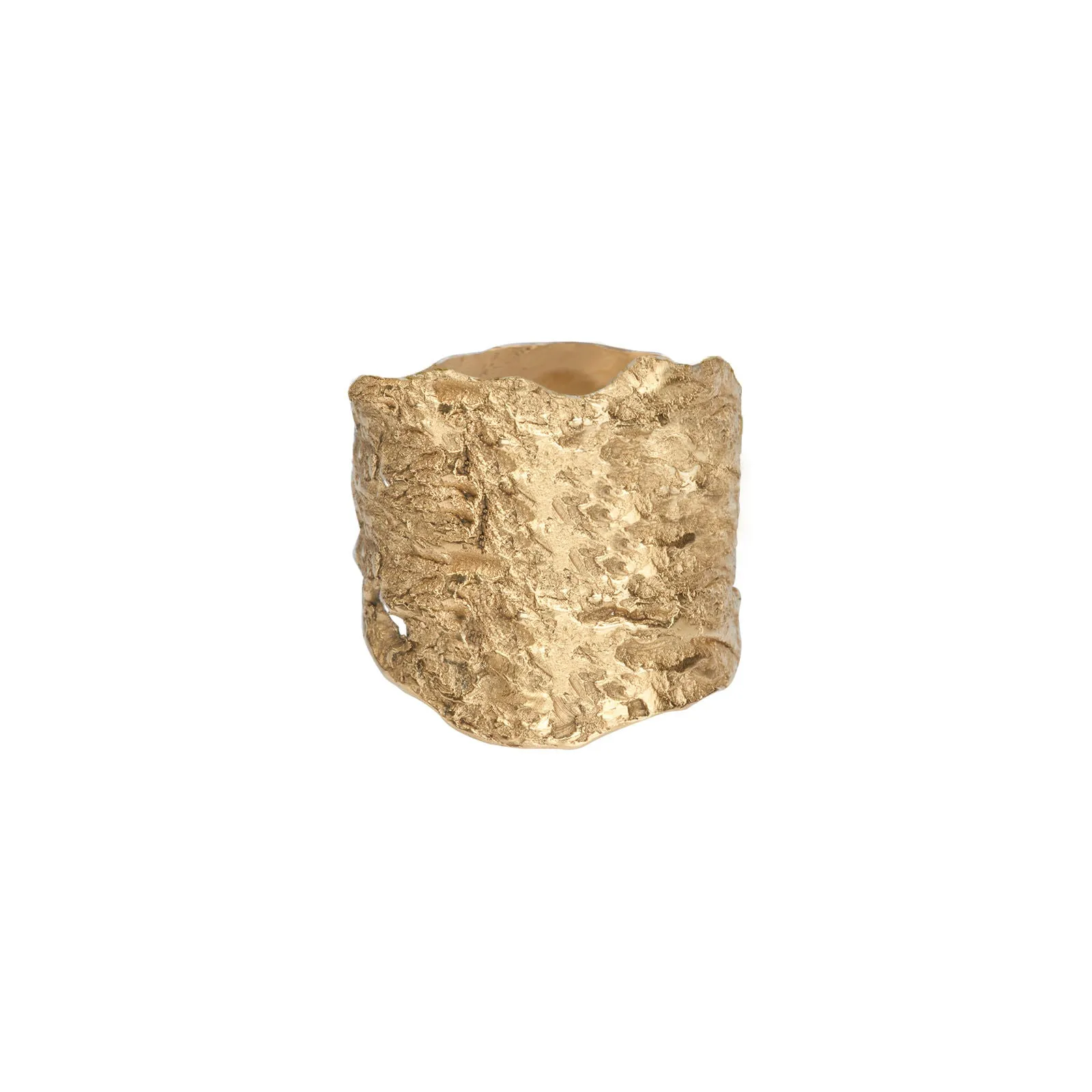 Into the Woods Ring Gold Plated