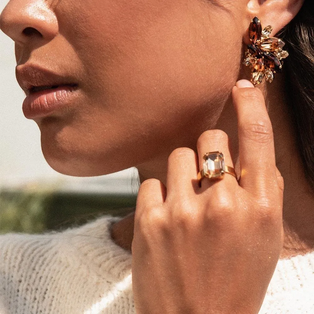 Iris Earcuffs / Smoked Topaz Combo Caroline Svedbom