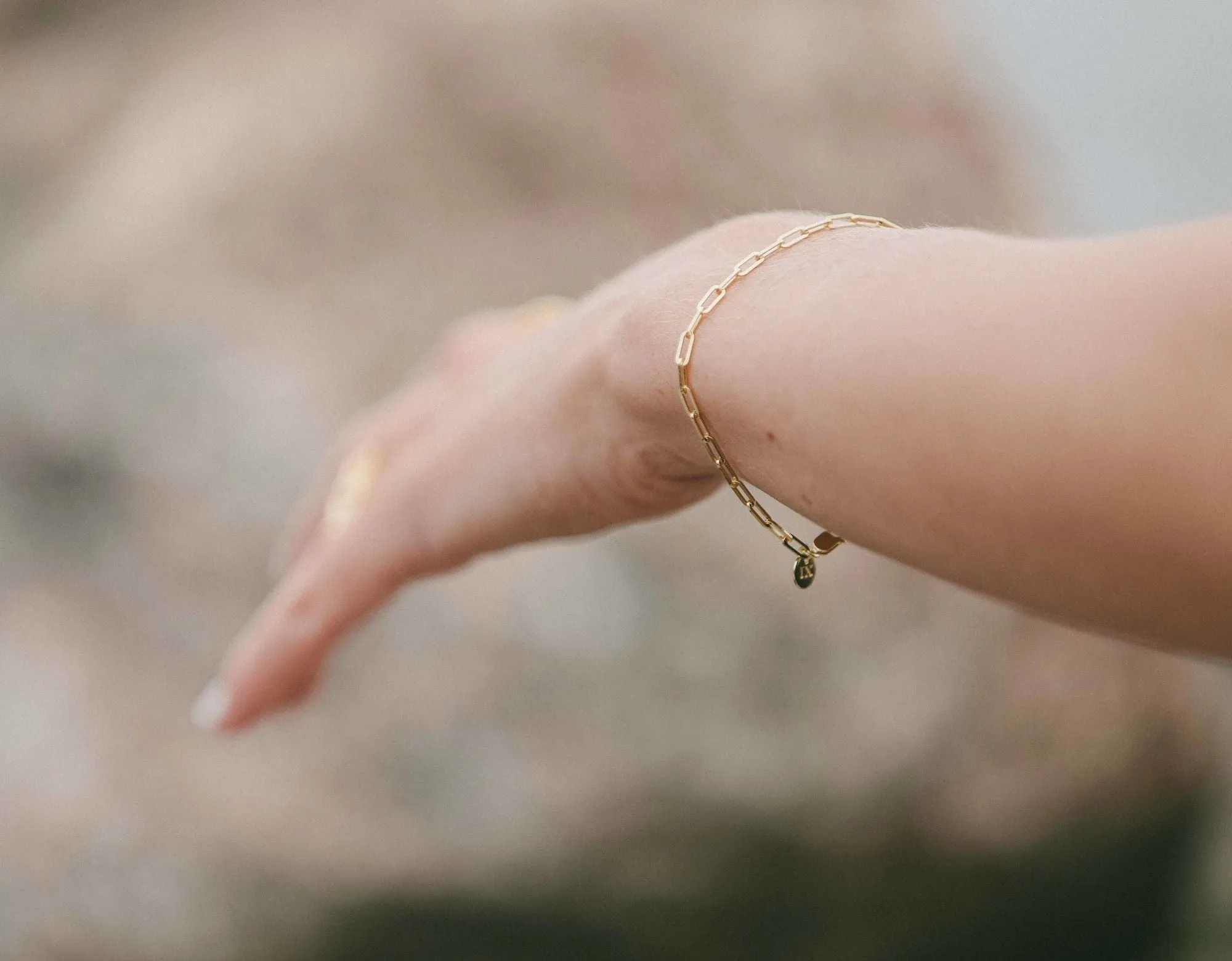 IX Aurora Gold Plated Bracelet