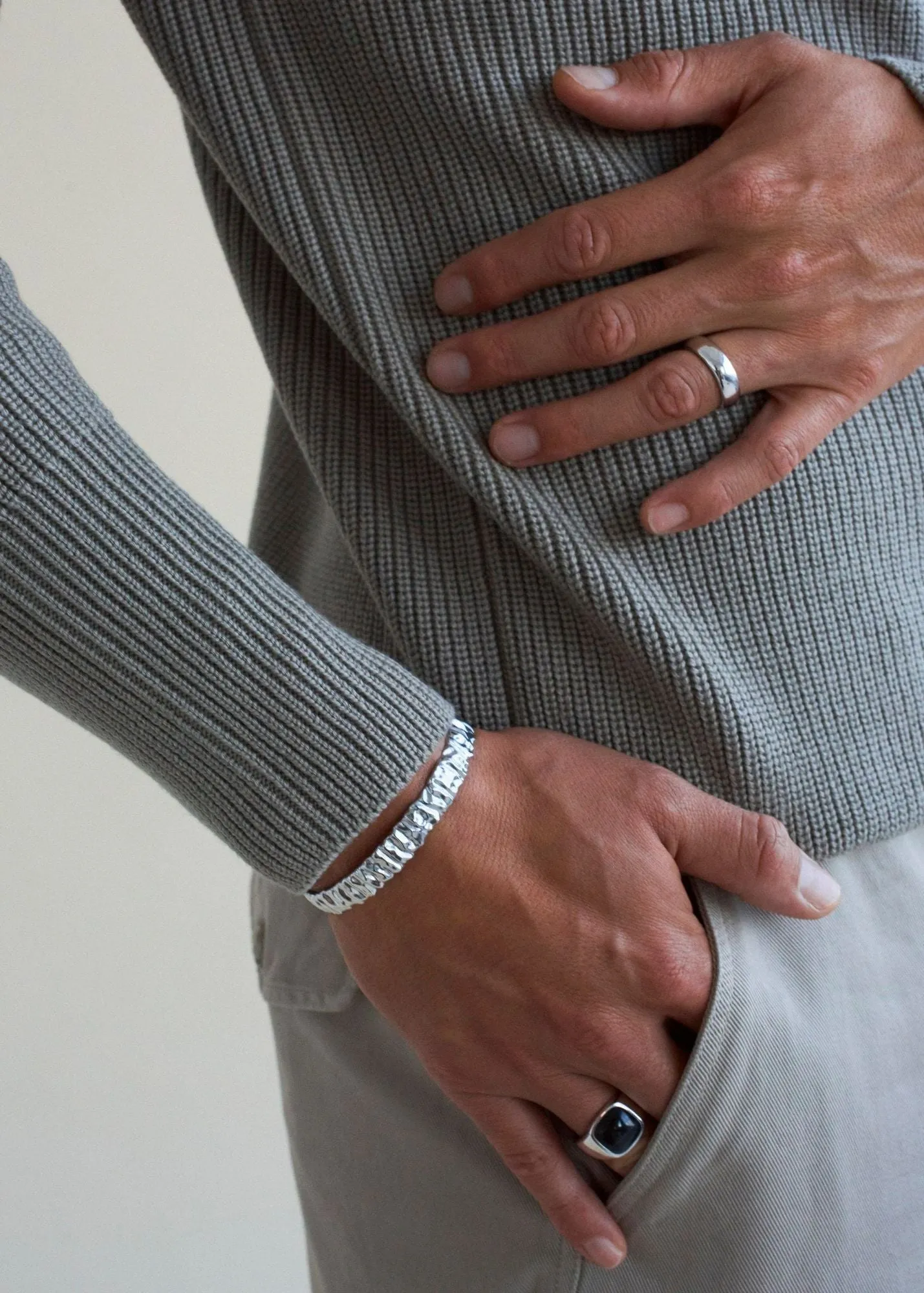 IX Class Silver Ring