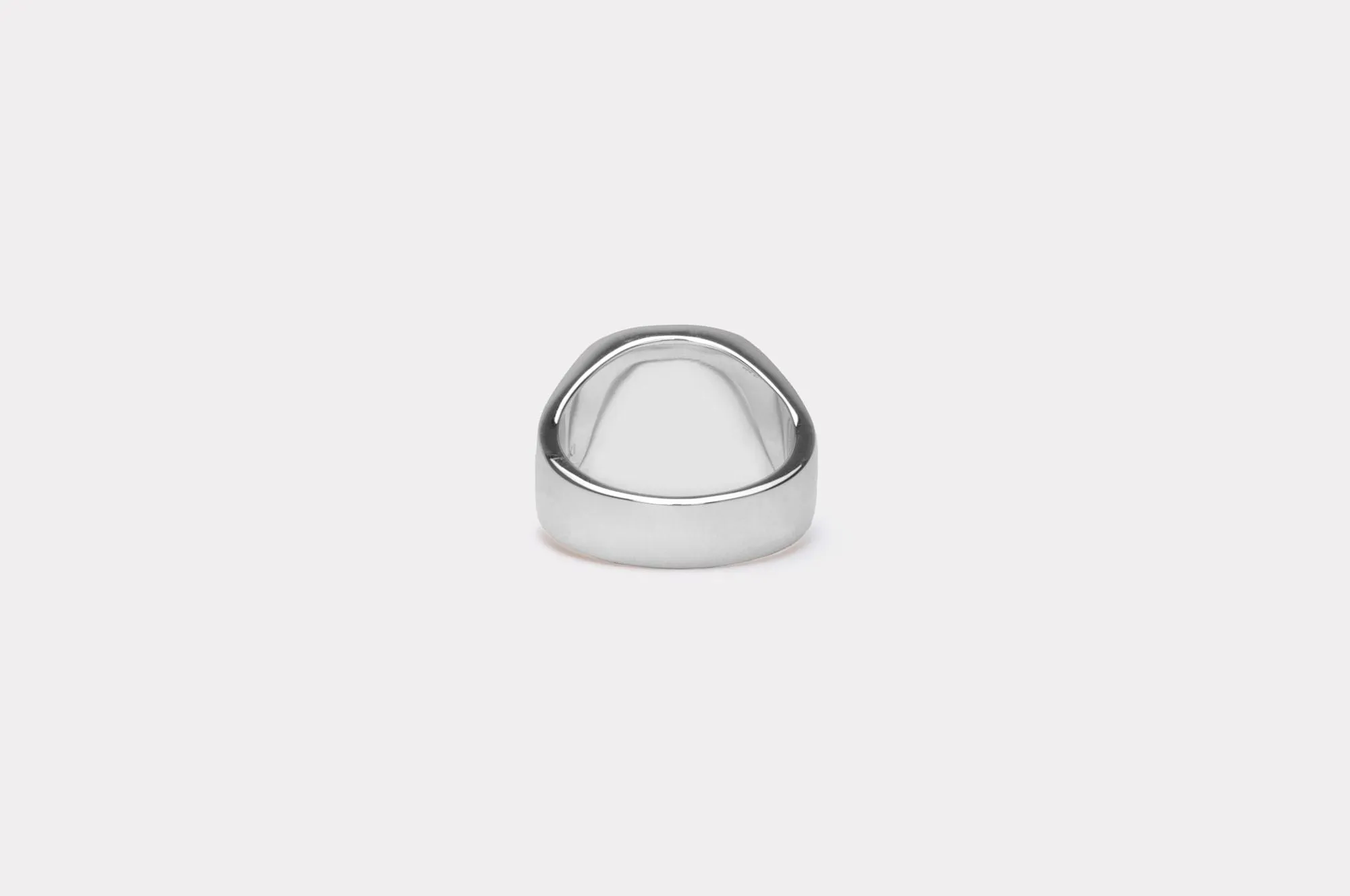 IX Cushion Signet Adventurine Ring