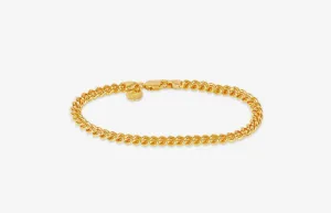 IX Leo 22K Gold Plated Bracelet