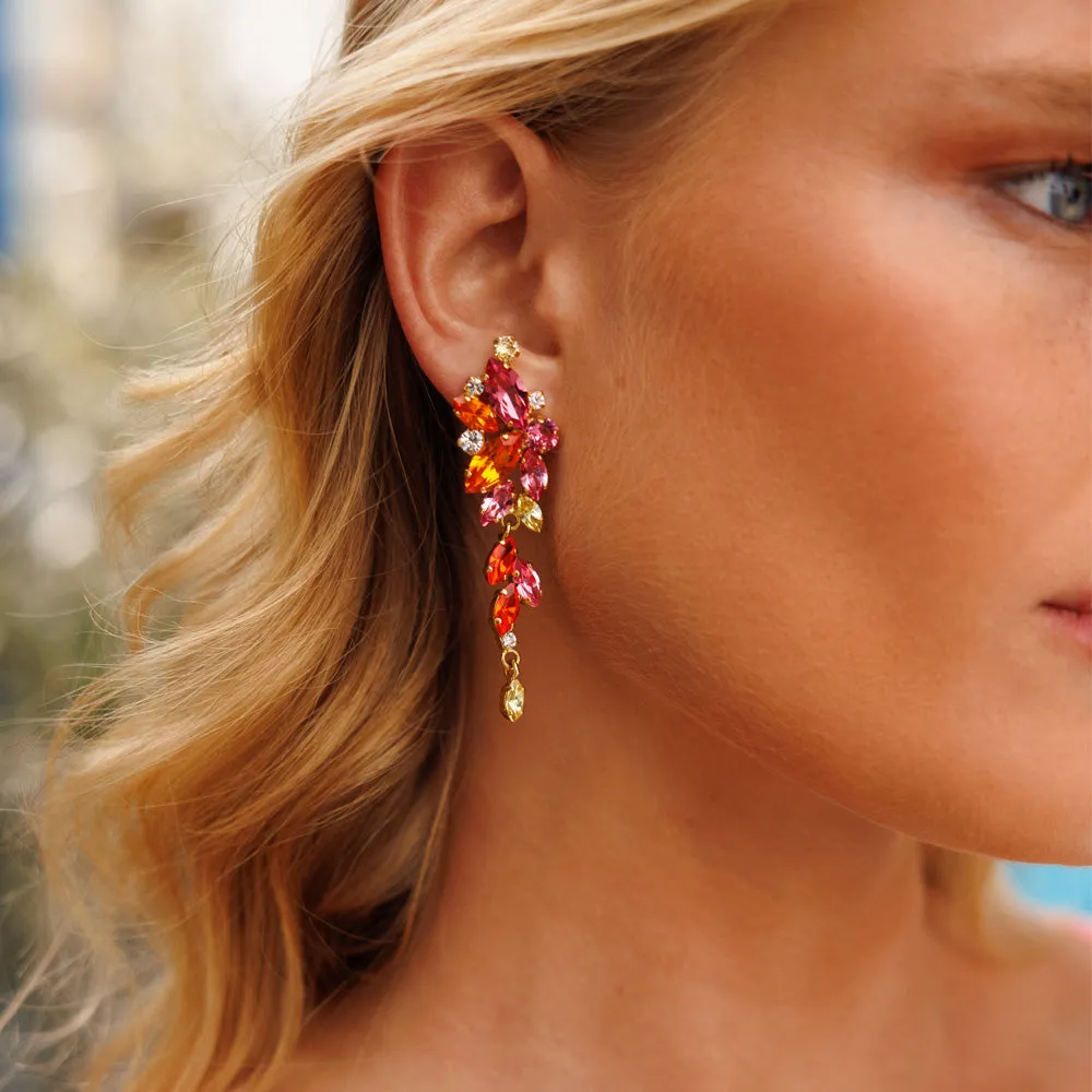 Jasmine Earrings / Sunset Combo Caroline Svedbom