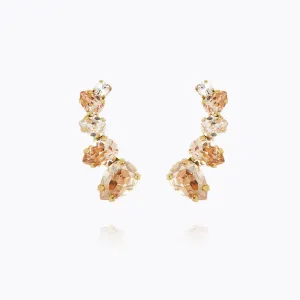 Julie Earrings / Golden Combo Caroline Svedbom