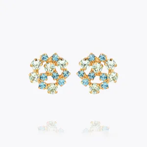 Kassandra Earrings / Blue Combo Caroline Svedbom