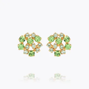 Kassandra Earrings / Green Combo Caroline Svedbom