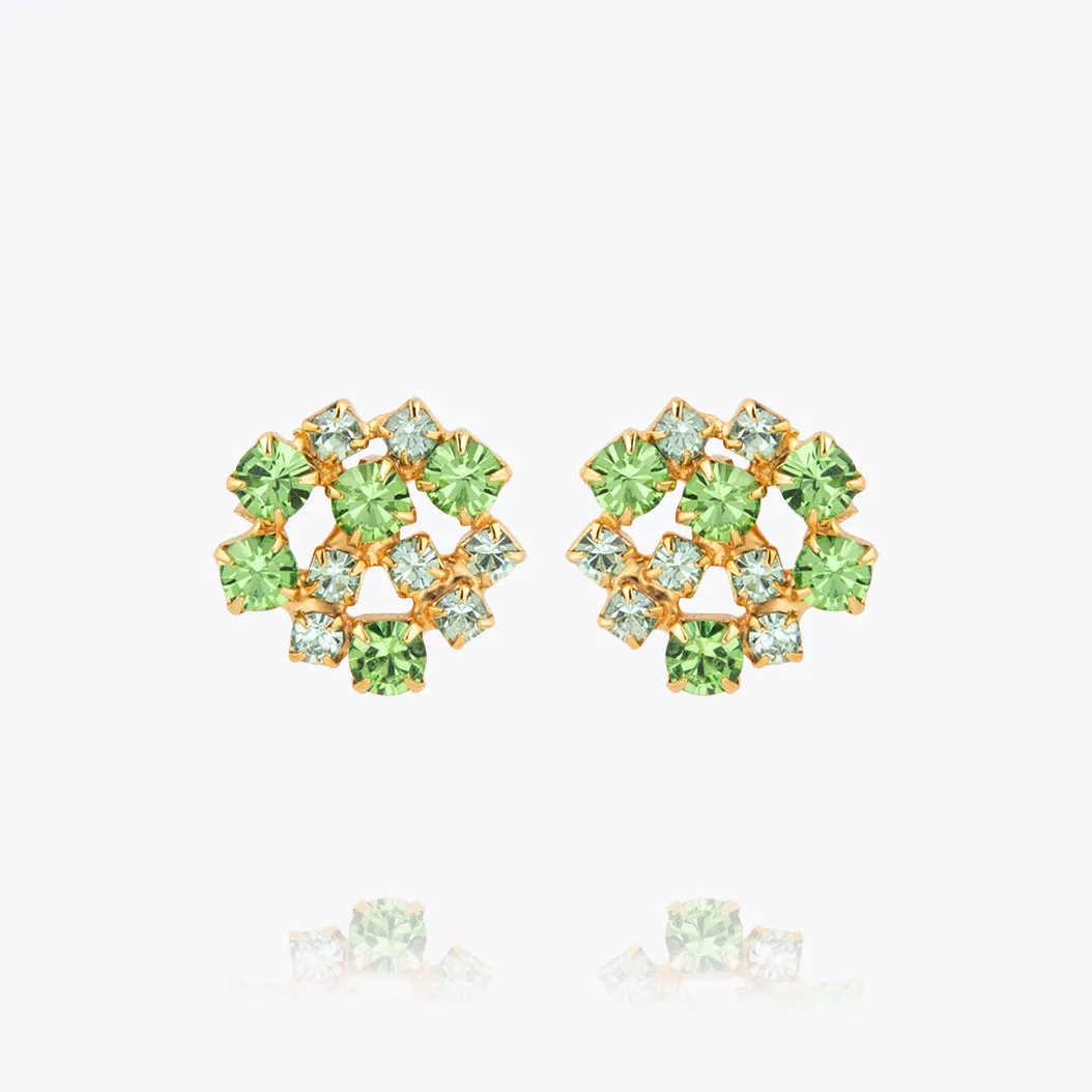 Kassandra Earrings / Green Combo Caroline Svedbom