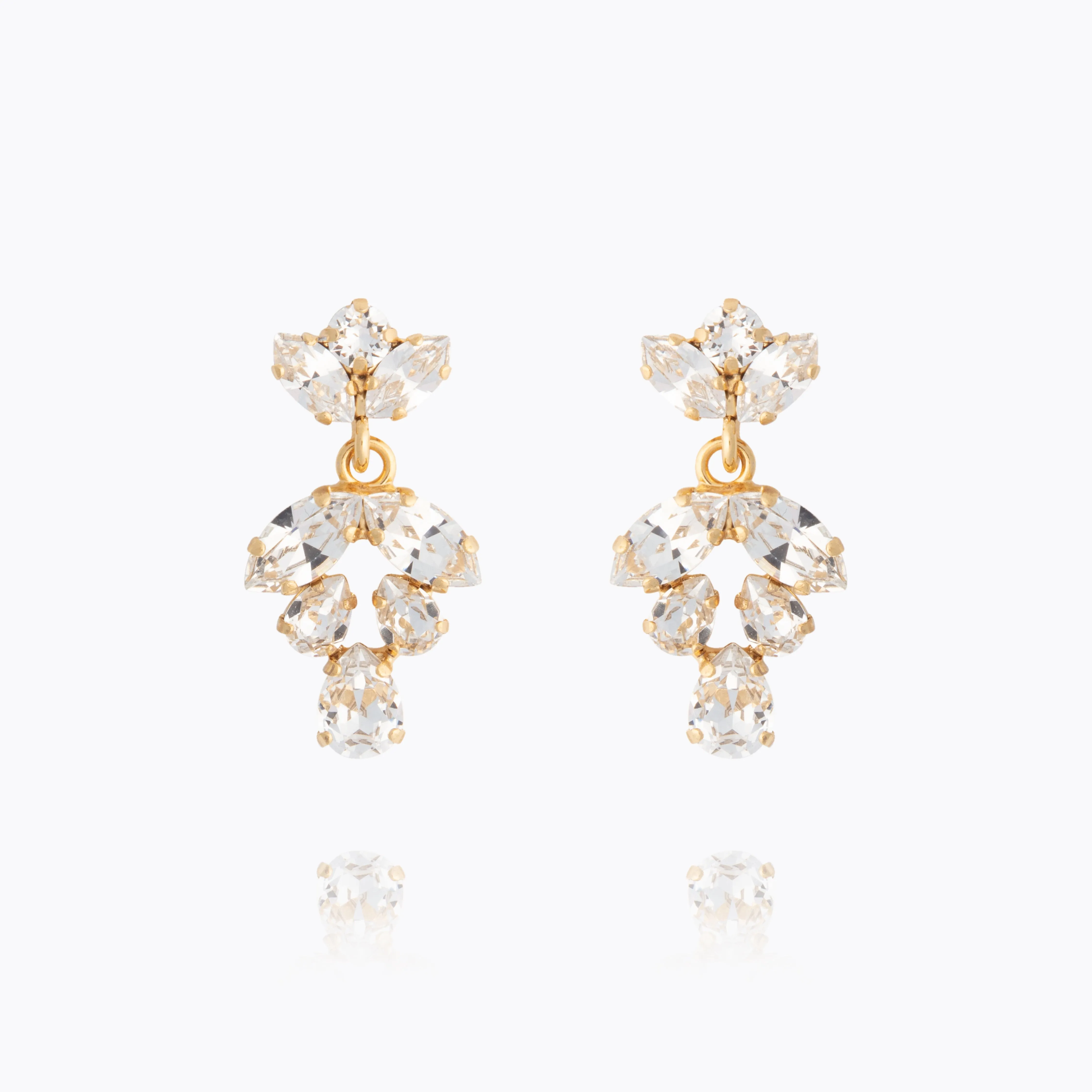 Kiss Me Earrings / Crystal Caroline Svedbom